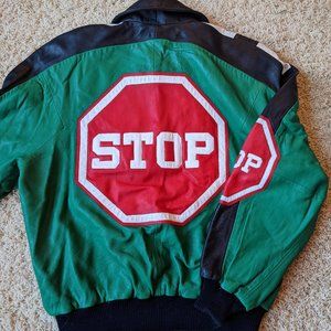 Vintage 90's-Hobo-Michael Hoban-North Beach-Leather Blazer